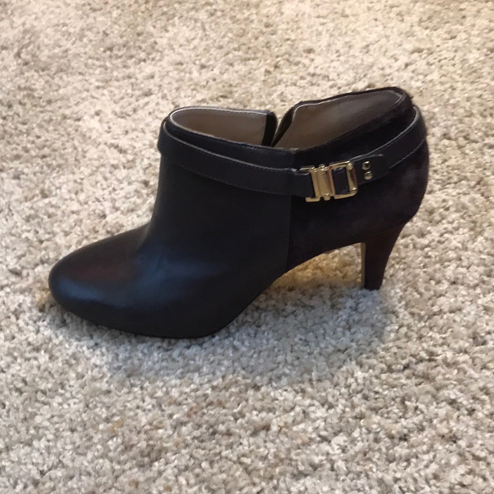 Vince Camino brown leather ankle boots